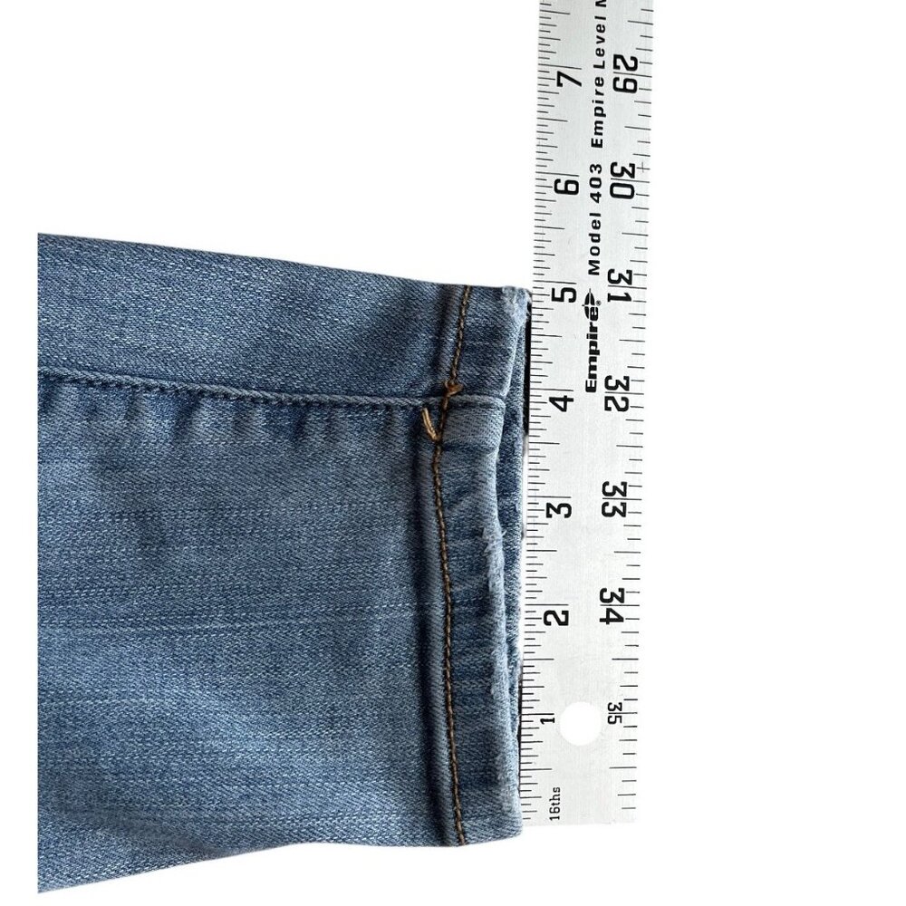 Torrid Bombshell Skinny Jeans 14R Light Wash Distressed Stretch - Picture 10 of 12